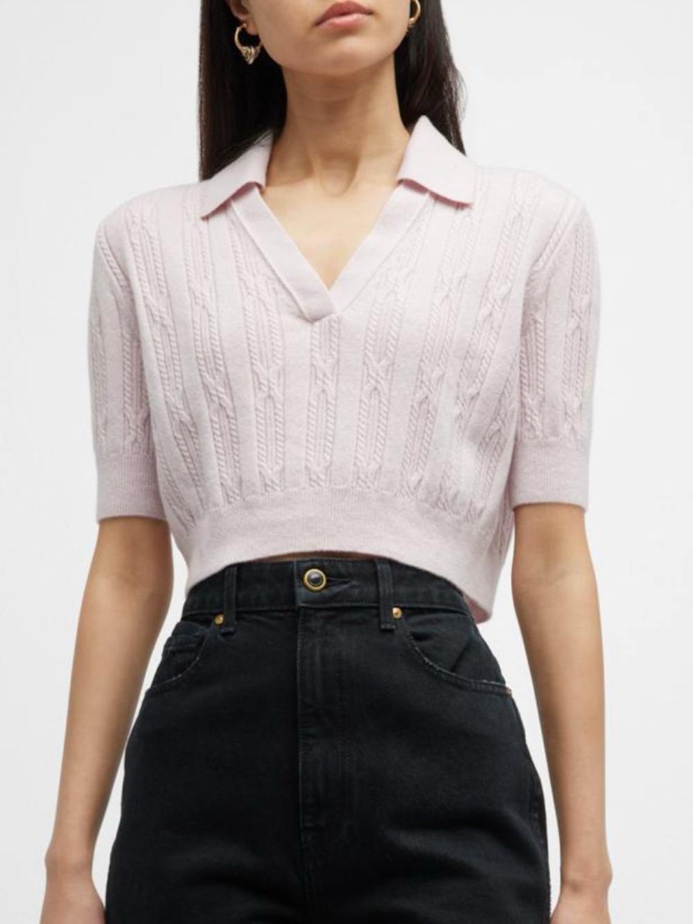 KHAITE Lilith cable-knit cashmere sweater